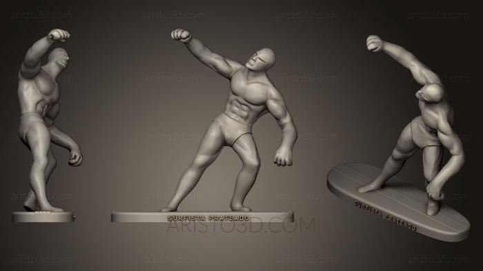 Figurines of people (STKH_0143) 3D model for CNC machine